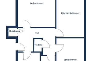 Helle 3-Zimmer-Wohnung mit Loggia und Einbauküche in gepflegtem Mehrfamilienhaus – Die vollständige Adresse der Immobilie erhältst du vom Anbieter., 72555 Metzingen – Vorschaubild 13