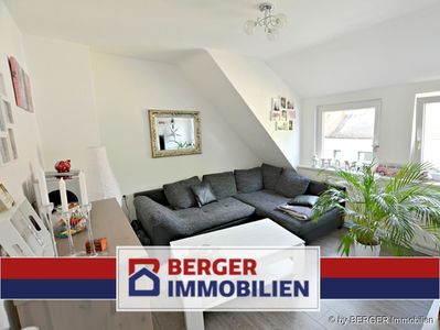FÜR SINGLES - Gemütliche 2-Zimmer-Dachgeschosswohnung - nahe Hansa Carré