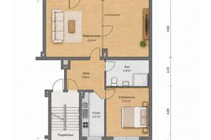 3-Zimmer-Wohnung mit Balkon in Uhlenhorst – Die vollständige Adresse der Immobilie erhältst du vom Anbieter., 22085 Uhlenhorst, Hamburg – Vorschaubild 12