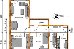 Attraktive 3-Raumwohnung sucht neuen Mieter – 39126 Neustädter See, Magdeburg – Vorschaubild 7