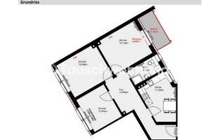 Tauschwohnung: 3,5ZKBB Frisch kernsanierte Wohnung mit Balkon