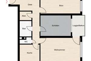Großzügige 3-Zimmer Wohnung mit Balkon – Die vollständige Adresse der Immobilie erhältst du vom Anbieter., 42113 Uellendahl-Katernberg, Wuppertal – Vorschaubild 18