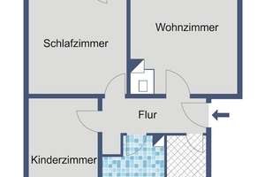Komfortable Erdgeschosswohnung mit Balkon in Wiesbaden-Erbenheim! – Treptower Straße 15, 65205 Erbenheim, Wiesbaden – Vorschaubild 3