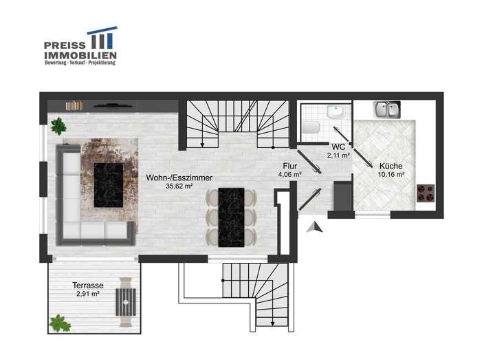 PrI 9311 Grundriss EG Skizze