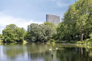 Luxuriöse sanierte Altbauwohnung in Bestlage – Mit Dachterrasse, Stellplatz und Blick ins Grüne – Die vollständige Adresse der Immobilie erhältst du vom Anbieter., 40217 Unterbilk, Düsseldorf – Vorschaubild 42