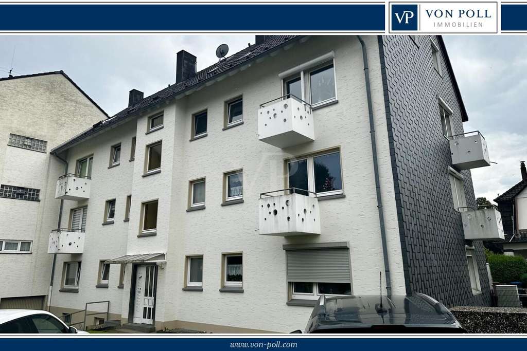 Helle 2-Zimmer-Erdgeschosswohnung in zentraler und ruhiger Lage