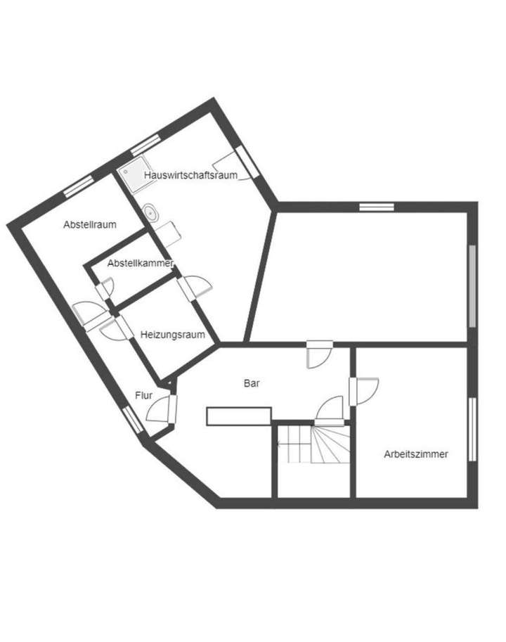 Grundriss Untergeschoss