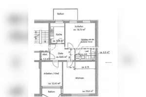 Tauschwohnung: Bieten helle 3-Zimmer-Whg gegen mind. 4-Zimmer-Whg in HH – Die vollständige Adresse der Immobilie erhältst du vom Anbieter., 20253 Hoheluft-West, Hamburg – Vorschaubild 3