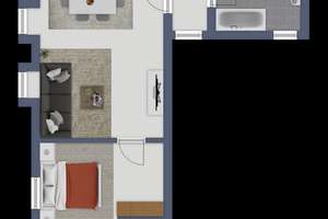 Helle 2-Zimmer-Wohnung im Herzen von Leverkusen – 51379 Opladen, Leverkusen – Vorschaubild 2