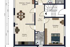 Charmante Erdgeschosswohnung mit Garten und Garage im Herzen von Regensburg – Die vollständige Adresse der Immobilie erhältst du vom Anbieter., 93057 Konradsiedlung-Wutzlhofen, Regensburg – Vorschaubild 19