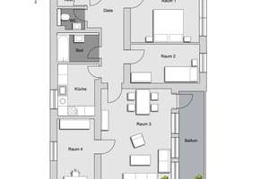 4,0-Zimmer-Wohnung in Erlangen Erlangen-Süd – 91058 Forschungszentrum, Erlangen – Vorschaubild 3