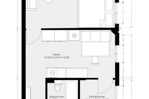 2-Zimmer-Altbauwohnung im 3. OG in Charlottenburg – bezugsfrei! – Kaiser Friedrich Str 47, 10627 Charlottenburg, Berlin – Vorschaubild 9