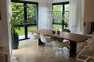Grosse Luxuswohnung am Naturschutzgebiet – ideal für Homeoffice und Familie – Tachenbergstraße 29c, 70499 Stuttgart – Vorschaubild 1