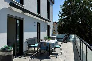 Viel Freiraum für besondere Wohnmomente – Moderne 3-Zimmer-Neubauwohnung mit Sonnenbalkon in Moosach – Die vollständige Adresse der Immobilie erhältst du vom Anbieter., 80992 Alt-Moosach, München – Vorschaubild 3