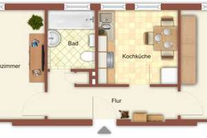 Demnächst frei! 2-Zimmer-Wohnung in Mönchengladbach Hardt