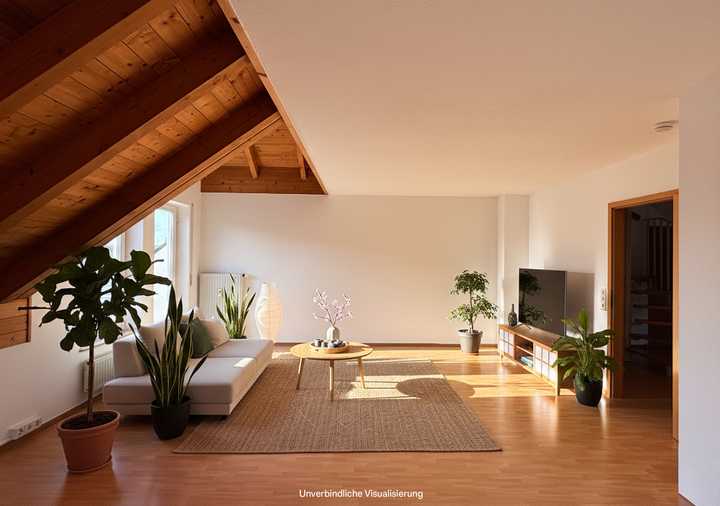 Zentral Wohnen auf zwei Ebenen