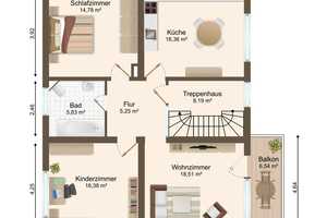 Ihr Wohnglück im Grünen - Zweifamilienhaus mit großem Grundstück, 2 Garagen & Apartment – Aschaffenburg (Kreis) – Vorschaubild 32