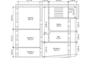 Mehrfamilienhaus in Saarbrücken-Dudweiler - 461m², nahe Uni, ca. 7% Rendite, von Privat ohne Makler – Die vollständige Adresse der Immobilie erhältst du vom Anbieter., 66125 Dudweiler (Ortsteil), Saarbrücken – Vorschaubild 46