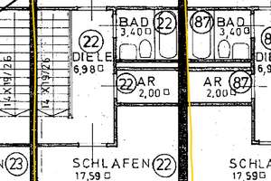 ILIEV IMMOBILIEN: Renovierungsbedürftige 3-/4-Zimmer-Maisonettewohnung mit Balkon in der MAXVORSTADT – Die vollständige Adresse der Immobilie erhältst du vom Anbieter., 80333 Universität, München – Vorschaubild 14