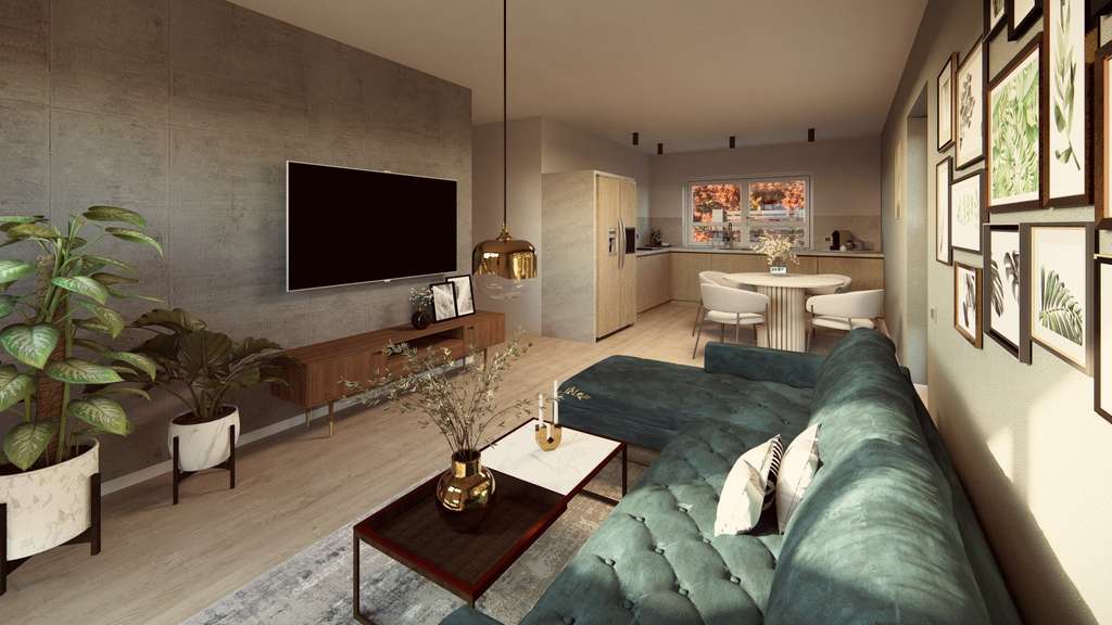 Immobilie in Ludwigsfelde - AKTION ! Zweifamilienhaus ! Je Wohnung/Familie/Grundstücksanteil nur 379.400,-EUR !  - Bild 2