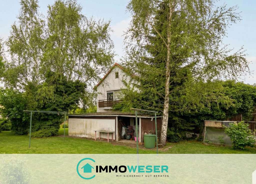 Immobilie in Weyhe - Sanierungsobjekt trifft Neubauchance – flexibel nutzbares Südgrundstück - Bild 3