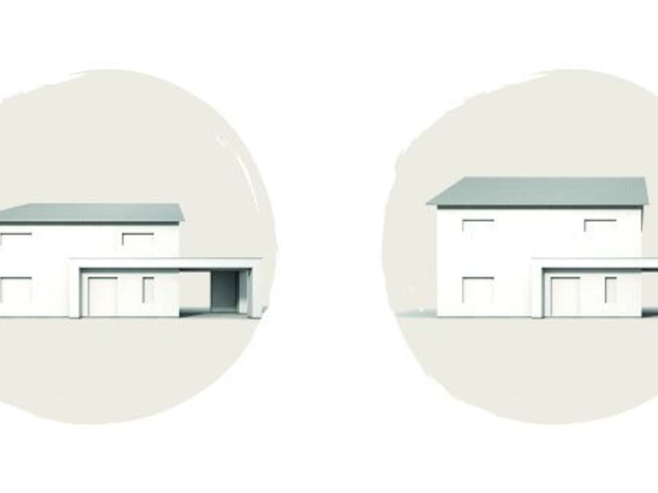 Moderne Architektur-Studie