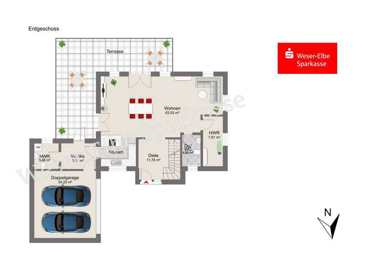 Grundriss Erdgeschoss