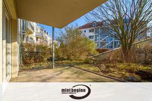 HELL & FREUNDLICH – BEZUGSFREI – GROSSE TERRASSE – WANNENBAD – TG-PARKER