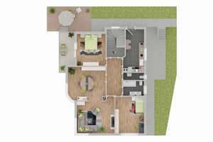 4-FH in S-West: Schmuckstück in hervorragender, ruhiger Lage – Die vollständige Adresse der Immobilie erhältst du vom Anbieter., 70193 Hölderlinplatz, Stuttgart – Vorschaubild 46