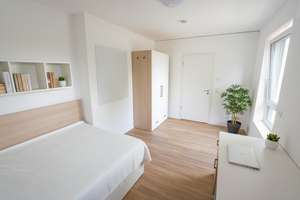 Studentenwohnheim Neubau - möbliertes Apartment (22,38 qm A1.01) im Neubau