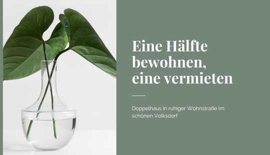 Bild von Modernes Doppelhaus