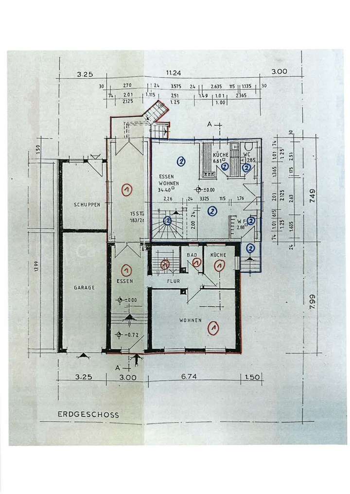 Grundriss Erdgeschoss