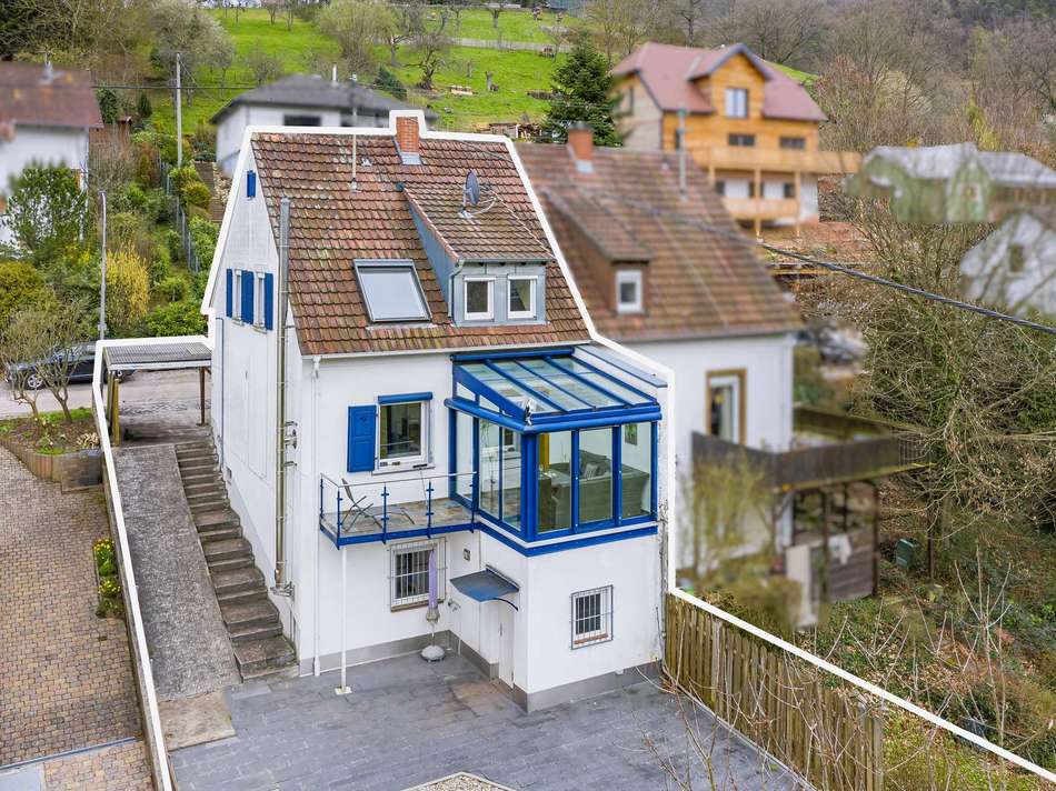 Haus Rückansicht