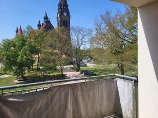 Ausblick Balkon