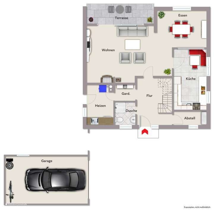 Grundriss Erdgeschoss