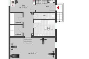 Mehrfamilienhaus mit drei Wohneinheiten, einer Gewerbeeinheit und Baureserven – Die vollständige Adresse der Immobilie erhältst du vom Anbieter., 82140 Olching – Vorschaubild 12