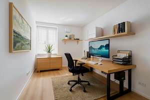 Kernsaniert: Stilvolle 3-Zi-Altbauwohnung mit Balkon & 2,90 m Decken nahe City-Galerie – Raunerstraße 23, 86153 Am Schäfflerbach, Augsburg – Vorschaubild 3
