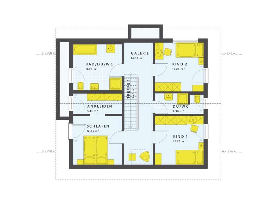 Cleveres Familiendomizil