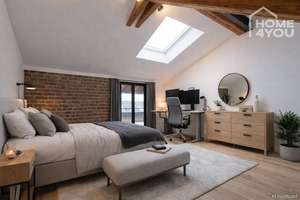 LOFT im luxuriös sanierten Gutshof, 144 qm, 2 SZ, Bad, WC, Einbauküche, Garten&Terrassen, Tiefgarage – Brühler Landstraße 549, 50997 Meschenich, Köln – Vorschaubild 5