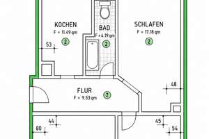 Kapitalanlage in Leipzig - Schleußig! 3-Zimmer-Wohnung mit Balkon im Denkmal – 4229 Schleußig, Leipzig – Vorschaubild 16