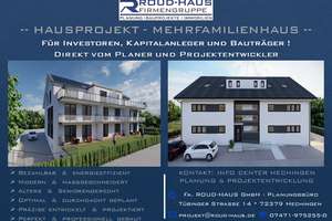 + EXKLUSIVES MEHRFAMILIENHAUS-PROJEKT MIT BAUGENEHMIGUNG! + – Die vollständige Adresse der Immobilie erhältst du vom Anbieter., 71636 Neckarweihingen, Ludwigsburg – Vorschaubild 1