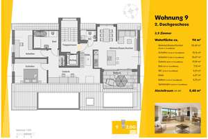 Einzigartige Dachgeschosswohnung – Passeier Straße 19, 70329 Uhlbach, Stuttgart – Vorschaubild 3
