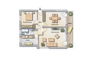 ***Wohnen mit Stil: Erdgeschosswohnung mit Balkon, Garten und Garage – Wuppertal – Vorschaubild 23