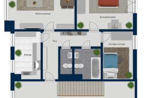Ihr neues Zuhause – Komfortabel wohnen in gepflegter Wohnanlage – Die vollständige Adresse der Immobilie erhältst du vom Anbieter., 99089 Ilversgehofen, Erfurt – Vorschaubild 13