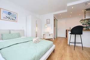 Modern möbliertes Apartment mit Balkon in Stuttgart Mitte – Die vollständige Adresse der Immobilie erhältst du vom Anbieter., 70190 Kernerviertel, Stuttgart – Vorschaubild 3