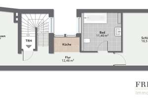 Attraktive 2 ZKB-Altbauwohnung in der Bielefelder Altstadt! – Die vollständige Adresse der Immobilie erhältst du vom Anbieter., 33602 Mitte, Bielefeld – Vorschaubild 8