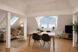 SCHWIND IMMOBILIEN - Charmante Dachgeschosswohnung mit besonderem Flair in zentraler Lage