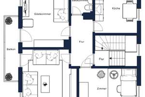 Energetisch sanierte Stadtvilla mit 3 Einheiten im Grünen und Garage – Die vollständige Adresse der Immobilie erhältst du vom Anbieter., 75175 Südoststadt, Pforzheim – Vorschaubild 24