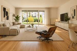 NEU*3-Zimmer-Maisonette-Wohnung mit 100 qm eigenem Garten*inkl. 2 TG-Stellplätze*inkl. EBK*G-WC*