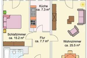2-Zimmer-Wohnung mit Top-Lage/Anbindung und Balkon – Venloer Str. 601-603, 50827 Bickendorf, Köln – Vorschaubild 11